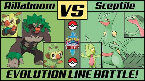 sceptile vs rillaboom.